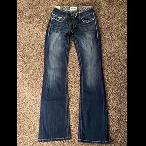 ARIAT Mid-Rise Bootcut Jeans 30 Extra Long